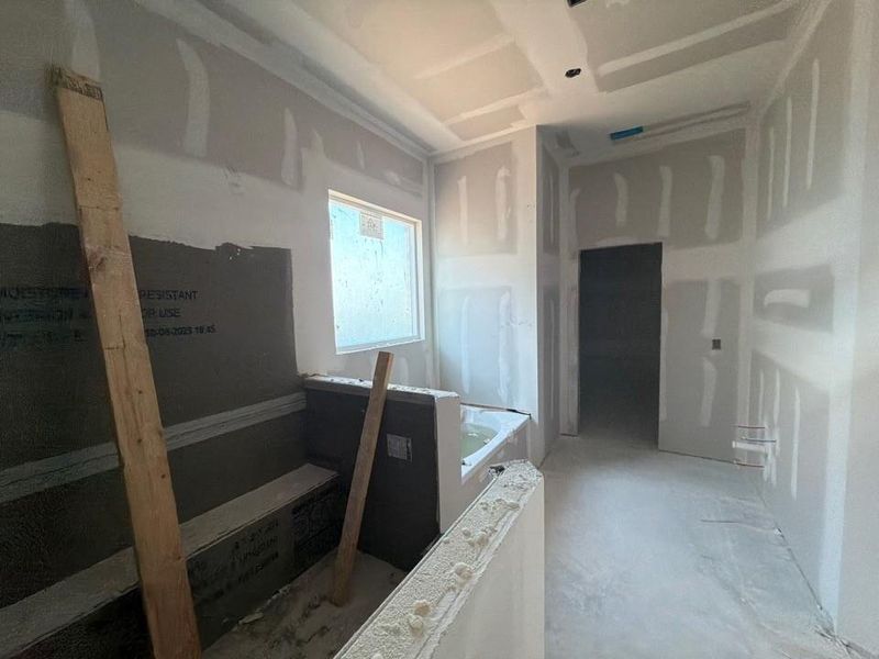 In-progress construction of a new home in Covenant Springs, Springtown, TX (Image 9).