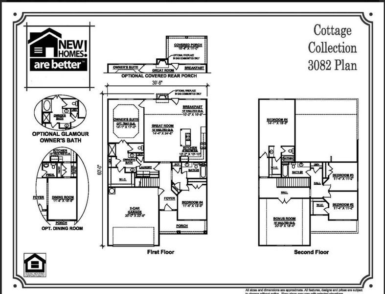 2D floor plan layout of this home in Rookers Bend, Smyrna, TN (Image 3).
