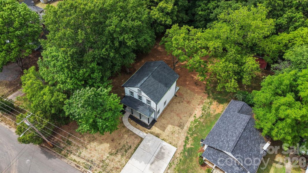 Aerial Photo of House