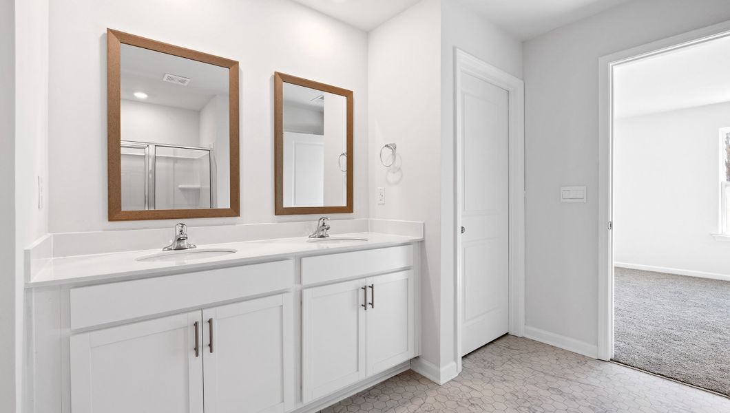 Furnished interior view inside a new home in Baxter Village, Boiling Springs (Image 11).