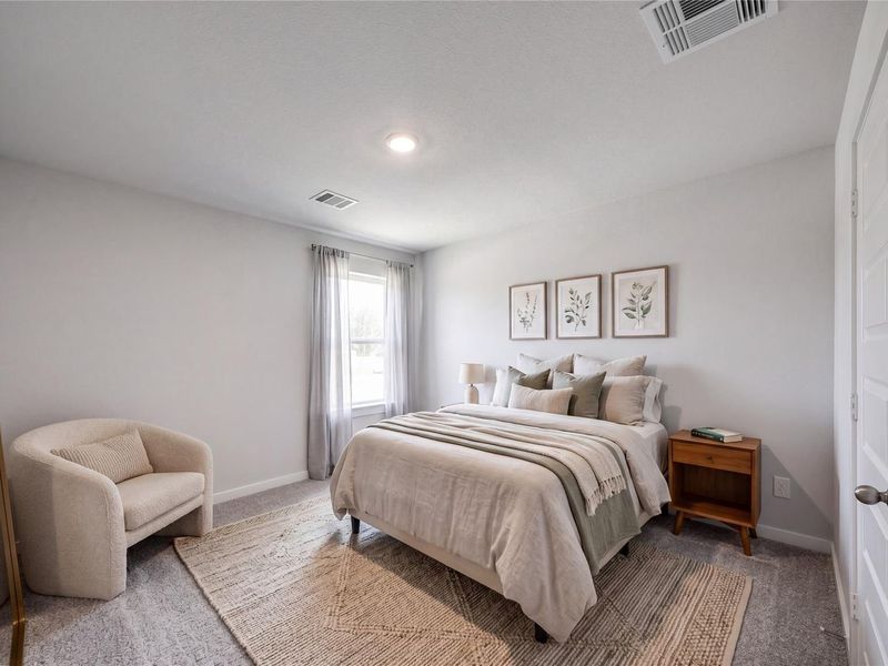 Furnished interior view inside a new home in Liberty Estates, Cleveland (Image 28).