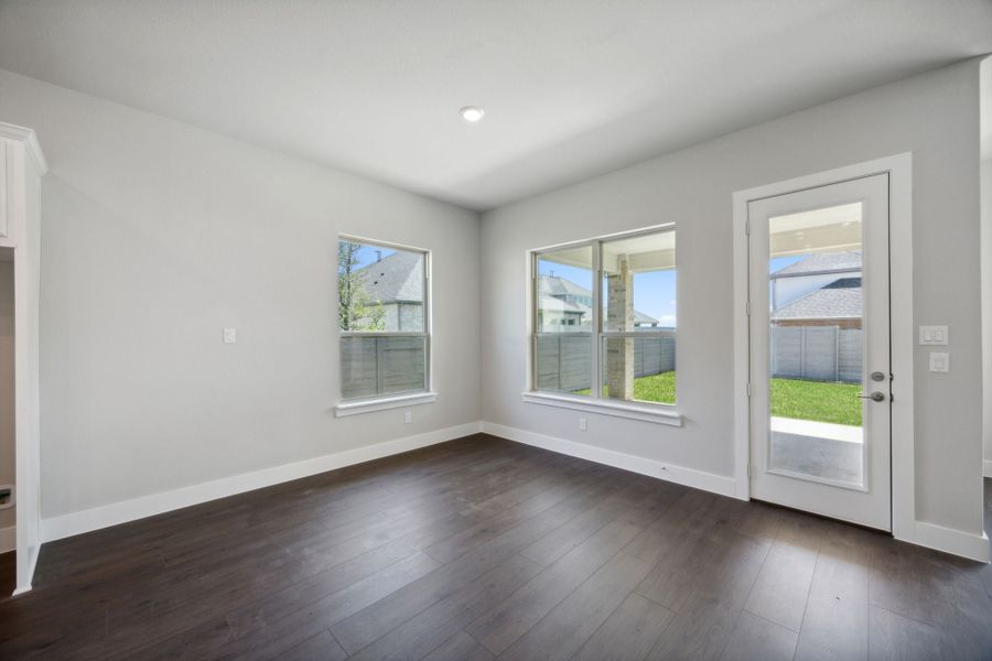 Representative unfurnished interior of a home built from the Yosemite by Centre Living Homes in Painted Tree Lakeside, McKinney (Image 35). Representative unfurnished interior of a home built from the Yosemite by Centre Living Homes in Painted Tree Lakeside, McKinney (Image 35).