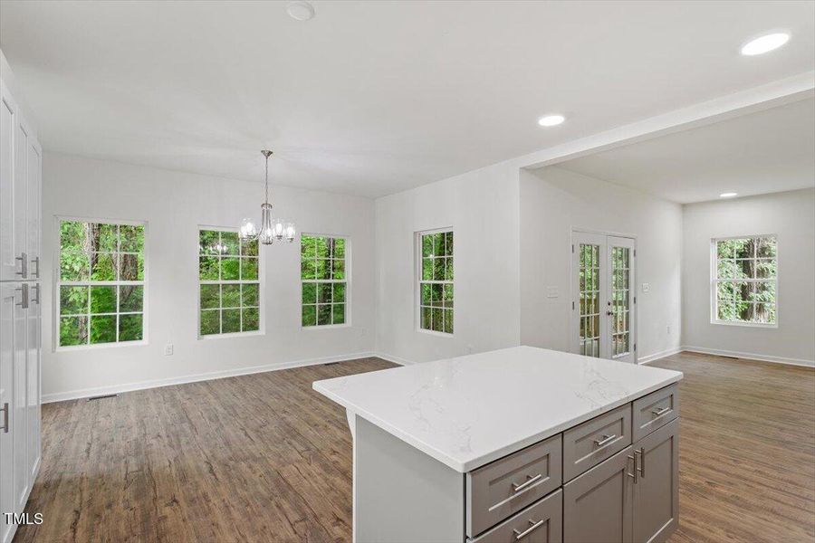 Big island backyard view