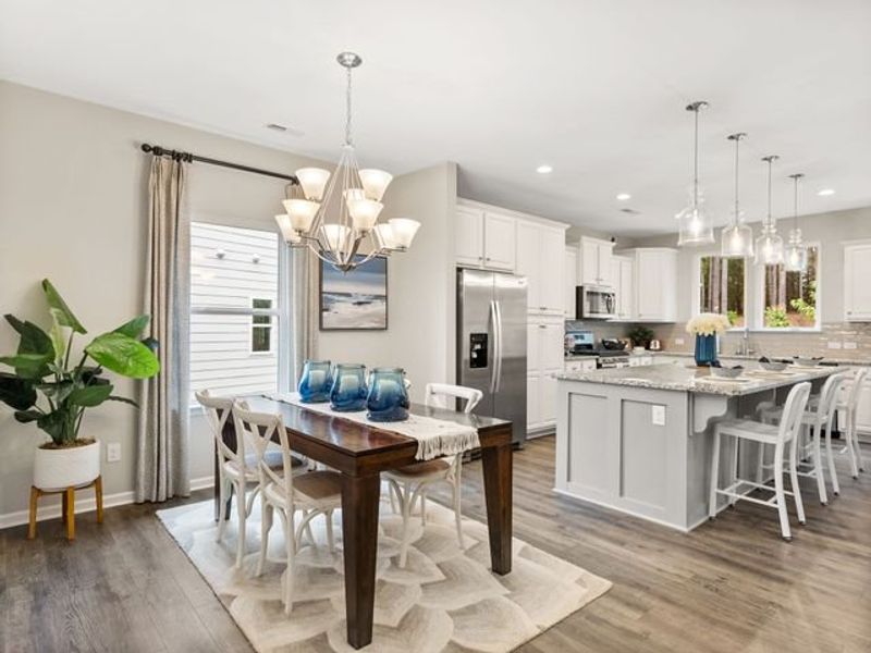 Representative furnished interior of a home built from the Cyprus by True Homes in Westbrook Falls, Colfax (Image 19).