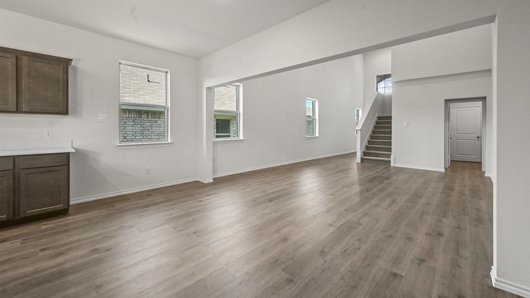 Spacious, unfurnished interior of a new home in Wildcat Ranch, Crandall (Image 17). Spacious, unfurnished interior of a new home in Wildcat Ranch, Crandall (Image 17).