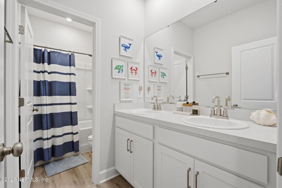 Furnished interior view inside a new home in , Fernandina Beach (Image 34).