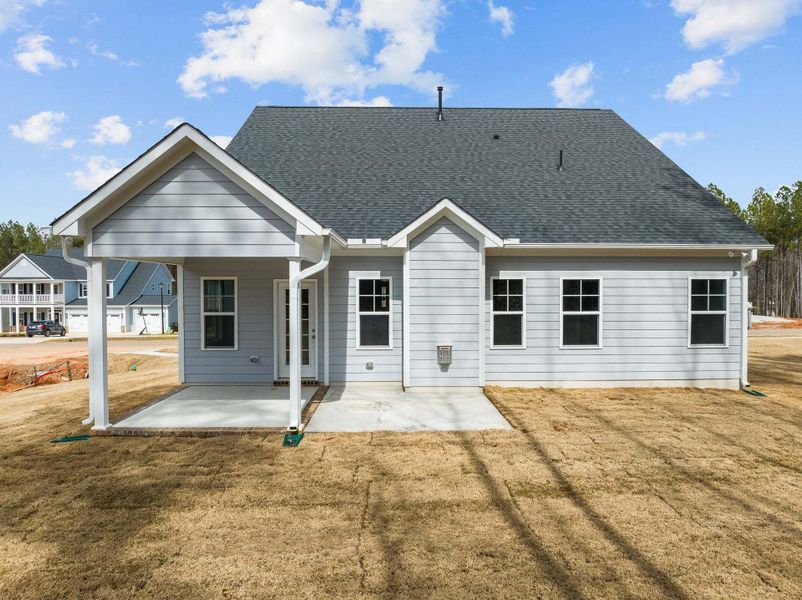 Representative exterior photo of a completed home built from the Garland by Caviness & Cates Communities in Bartlett Manor, Youngsville, NC (Image 281). Representative exterior photo of a completed home built from the Garland by Caviness & Cates Communities in Bartlett Manor, Youngsville, NC (Image 281).