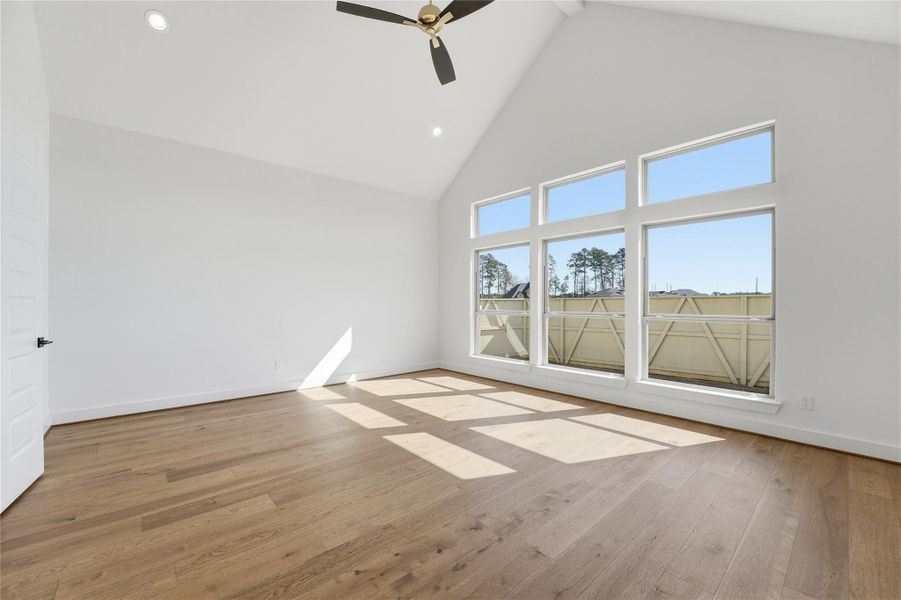 Spacious, unfurnished interior of a new home in Audubon 80’s, Magnolia (Image 25).