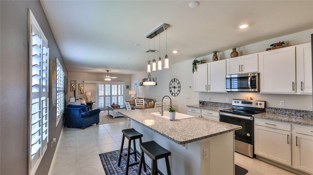 Furnished interior view inside a new home in , New Smyrna Beach (Image 17).