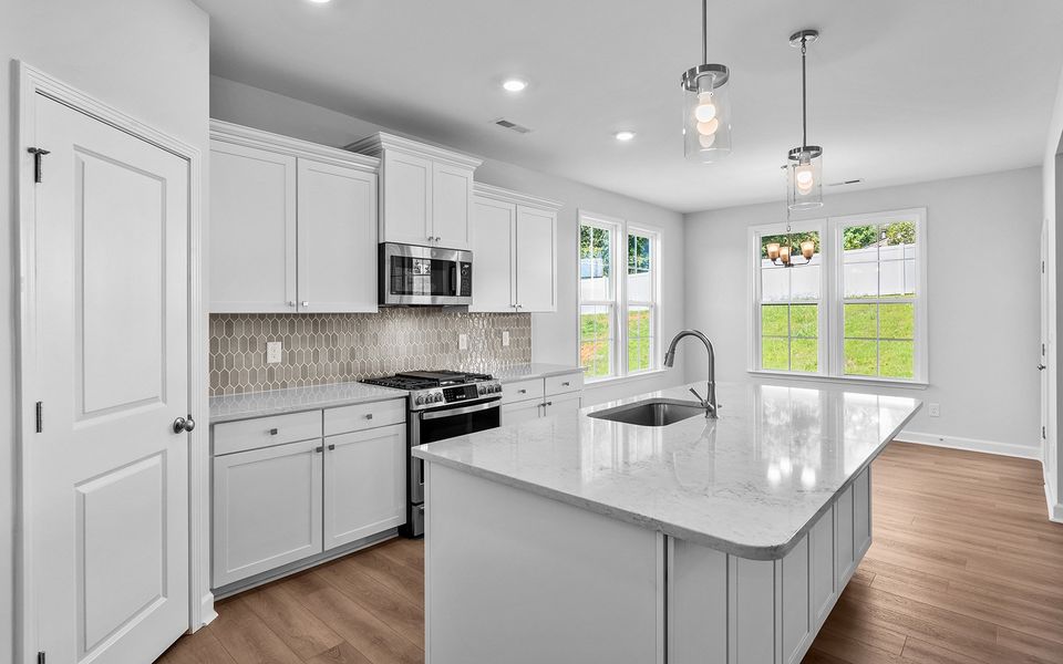 Furnished interior view inside a new home in Hanes Lake, Winston-Salem (Image 6).