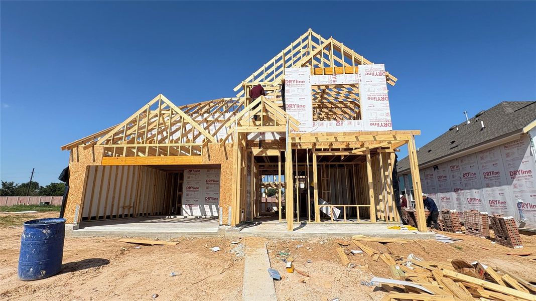 Actual progress of your home. Actual progress of your home.