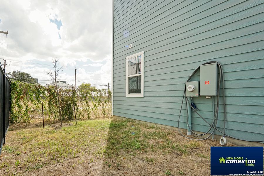 Exterior details and patio area of a home in , San Antonio (Image 21). Exterior details and patio area of a home in , San Antonio (Image 21).