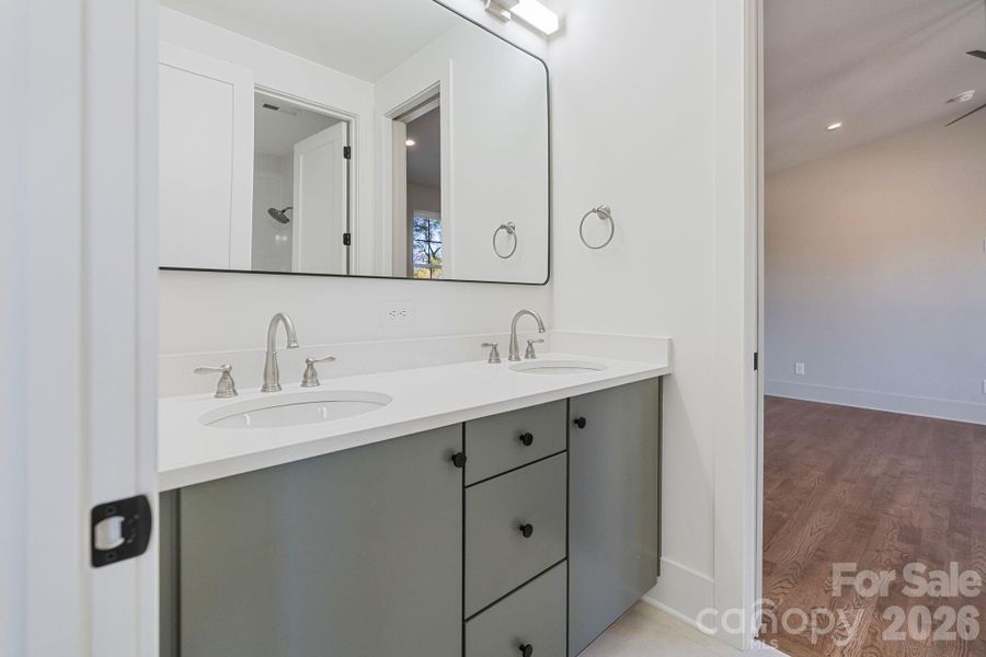 Furnished interior view inside a new home in , Charlotte (Image 40). Furnished interior view inside a new home in , Charlotte (Image 40).