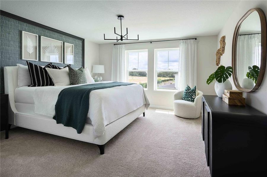 Furnished interior view inside a new home in Wynnstone, Davenport (Image 10).