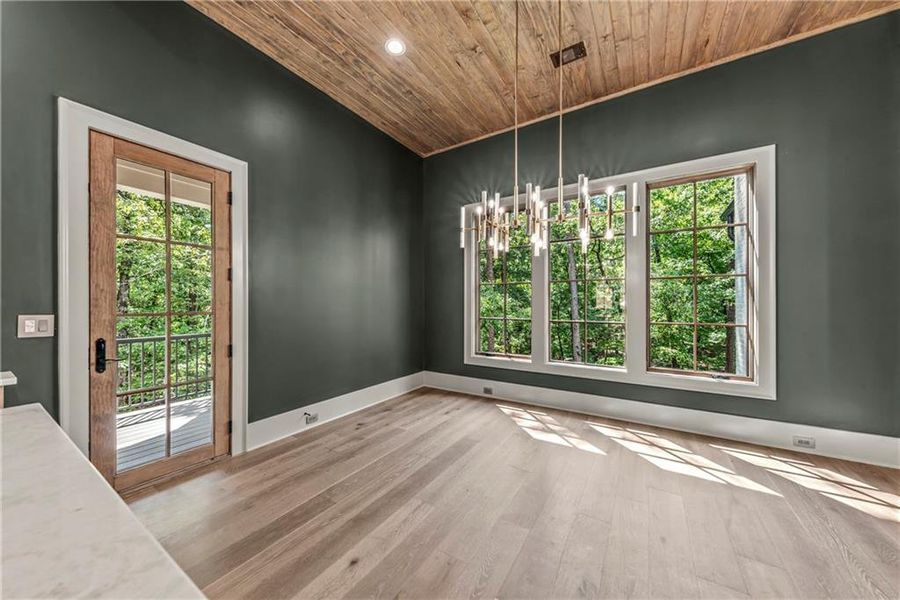 Spacious, unfurnished interior of a new home in , Greensboro (Image 21).