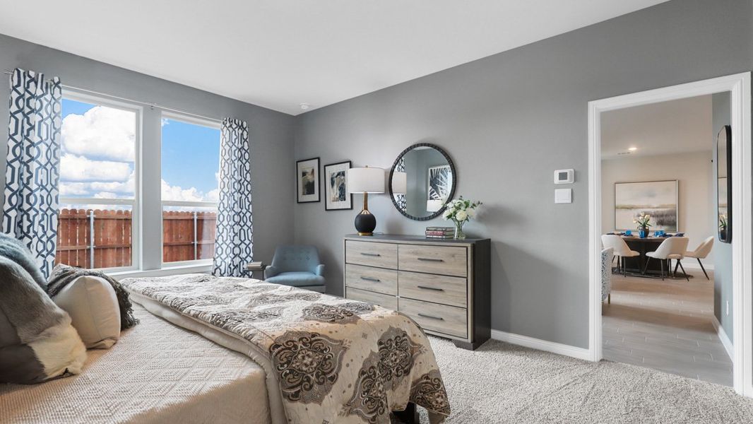 Furnished interior view inside a new home in Vista Park, Decatur (Image 22).