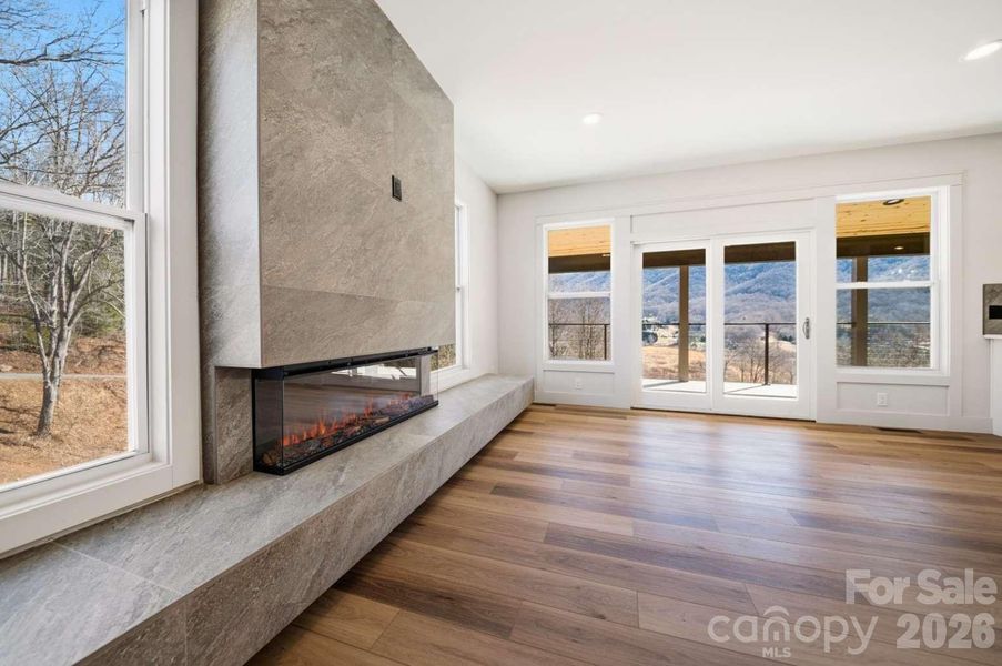 Furnished interior view inside a new home in , Canton (Image 11).