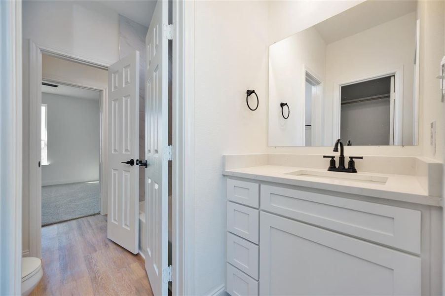 Furnished interior view inside a new home in , Brashear (Image 7).