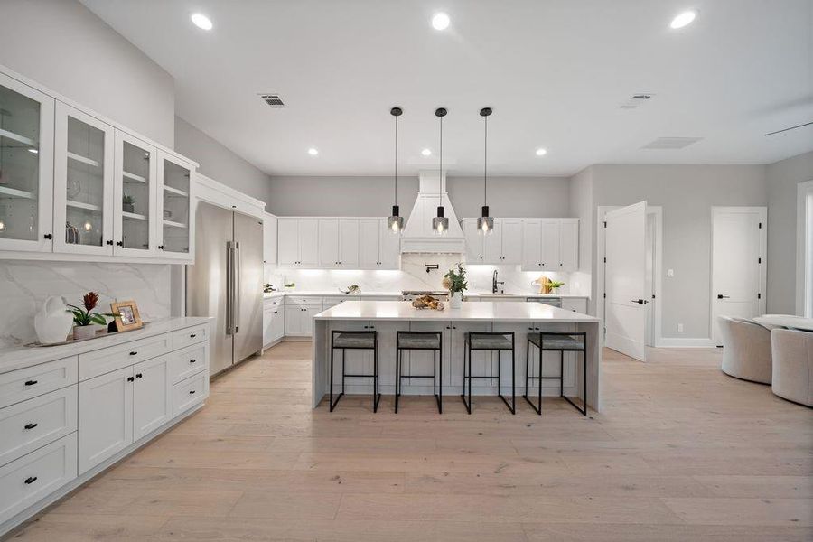 Furnished interior view inside a new home in , Houston (Image 29).
