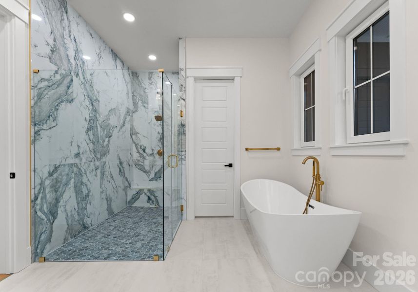 Furnished interior view inside a new home in , Mint Hill (Image 12).