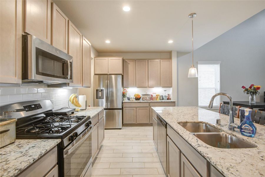 Furnished interior view inside a new home in Breckenridge Park, Rosenberg (Image 11). Furnished interior view inside a new home in Breckenridge Park, Rosenberg (Image 11).