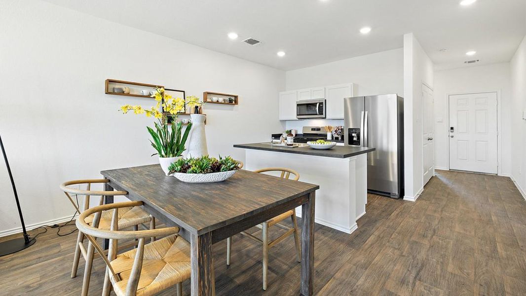 Furnished interior view inside a new home in Wayside, Uhland (Image 24). Furnished interior view inside a new home in Wayside, Uhland (Image 24).