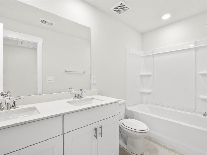 Furnished interior view inside a new home in Cedar Shoals - Signature Collection, Piedmont (Image 6).