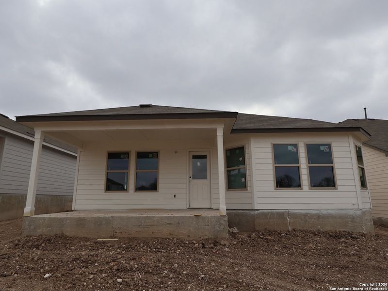 In-progress construction of a new home in Agave, San Antonio, TX (Image 24).