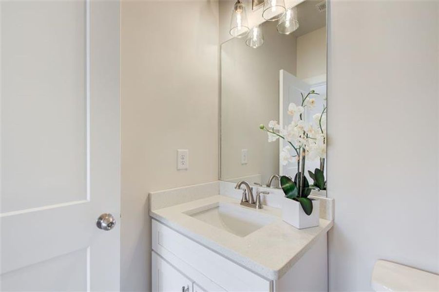 Furnished interior view inside a new home in , Atlanta (Image 13).