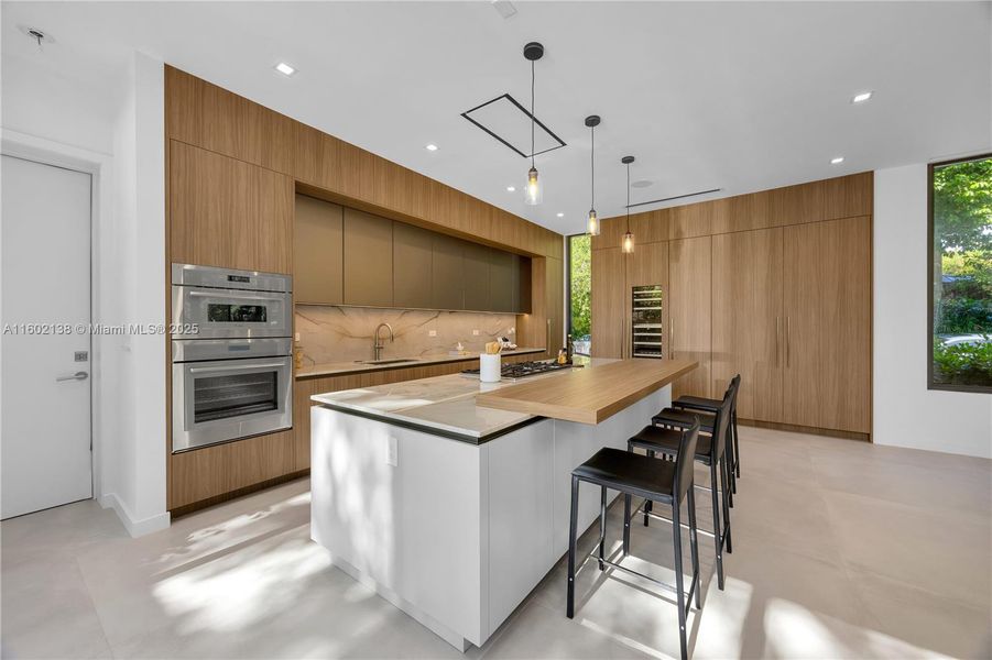 Furnished interior view inside a new home in , Miami (Image 19).