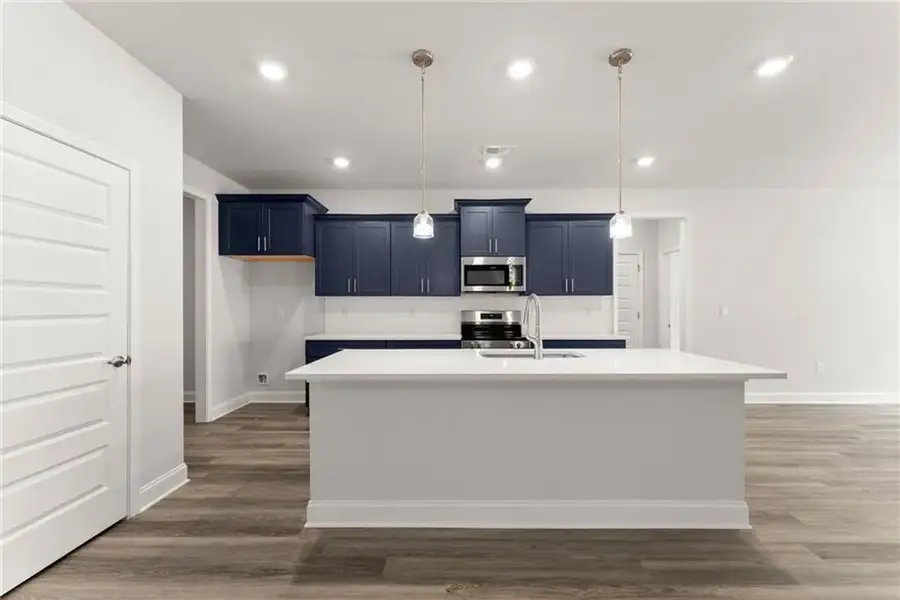Representative furnished interior of a home built from the 2620 by Adams Homes in Williams Ridge, Bailey (Image 7). Representative furnished interior of a home built from the 2620 by Adams Homes in Williams Ridge, Bailey (Image 7).