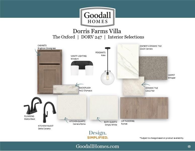 Sample of building materials used in homes in Dorris Farm at Willow Springs, White House (Image 29). Sample of building materials used in homes in Dorris Farm at Willow Springs, White House (Image 29).