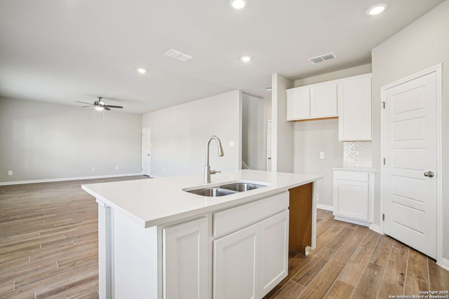 Furnished interior view inside a new home in Royal Crest, San Antonio (Image 12).