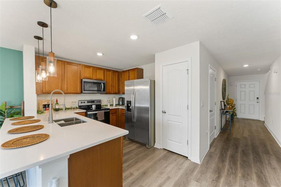 Furnished interior view inside a new home in , St. Cloud (Image 12).