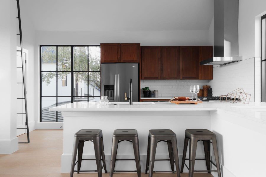 Furnished interior view inside a new home in , Austin (Image 13). Furnished interior view inside a new home in , Austin (Image 13).