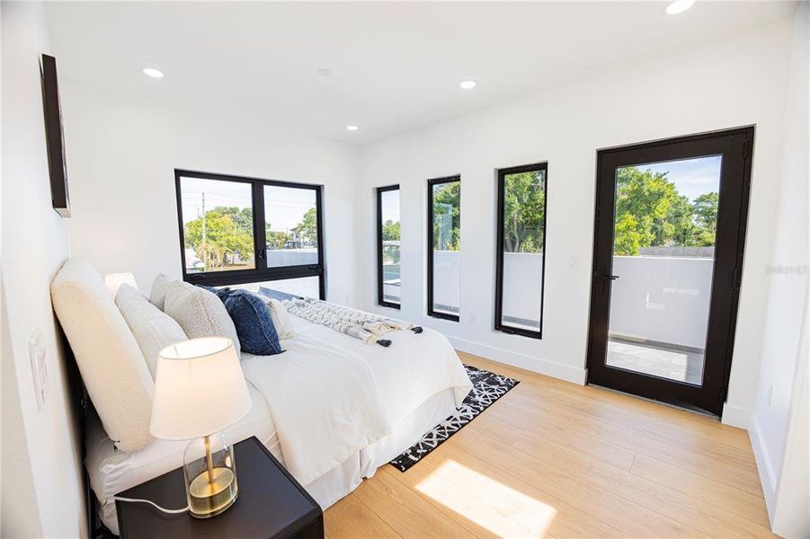 Furnished interior view inside a new home in , St. Petersburg (Image 11).