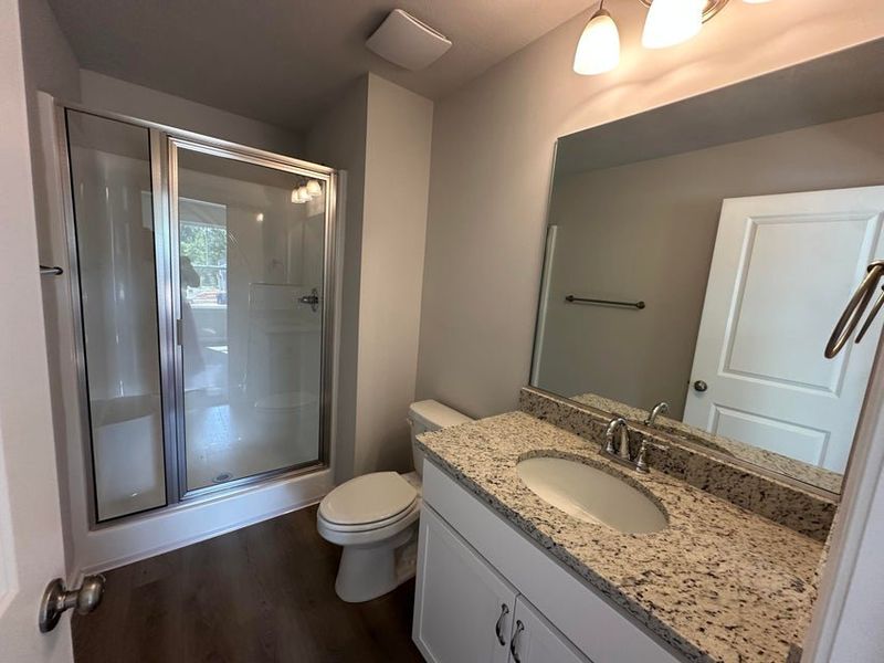 Furnished interior view inside a new home in Forrest Bluff Townhomes, North Augusta (Image 29).