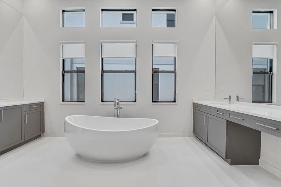 Furnished interior view inside a new home in Apex at Avenir, Palm Beach Gardens (Image 45). Furnished interior view inside a new home in Apex at Avenir, Palm Beach Gardens (Image 45).