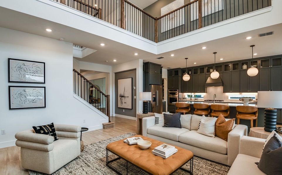 Furnished interior view inside a new home in Vida's Way, Wesley Chapel (Image 7). Furnished interior view inside a new home in Vida's Way, Wesley Chapel (Image 7).