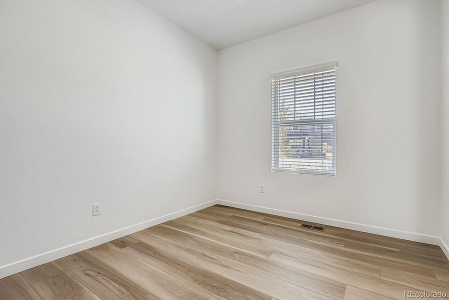 Spacious, unfurnished interior of a new home in Eastcreek Farm: The Camden Collection, Thornton (Image 9). Spacious, unfurnished interior of a new home in Eastcreek Farm: The Camden Collection, Thornton (Image 9).