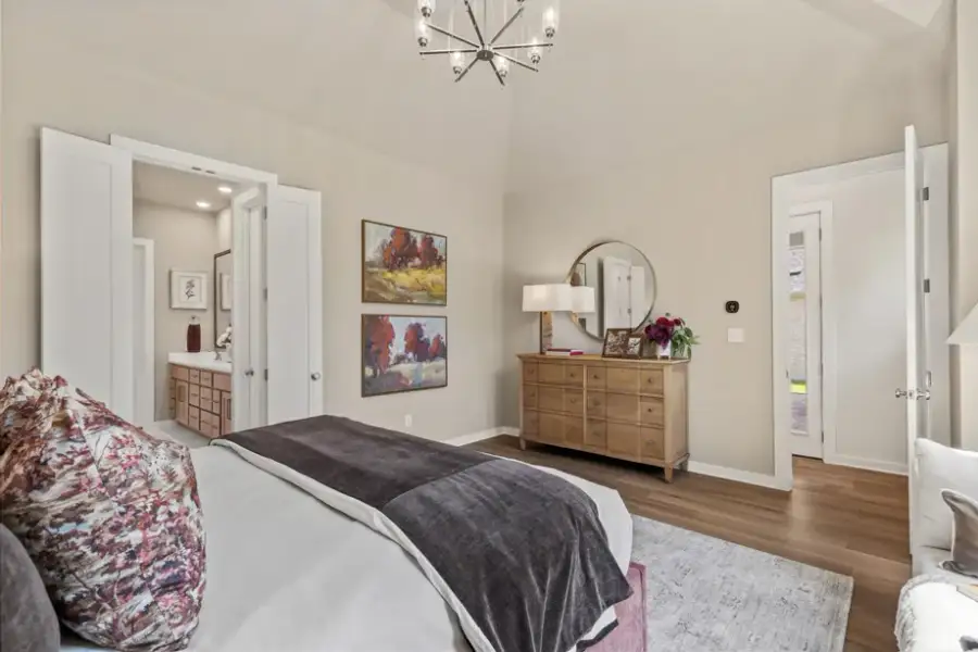 Representative Primary Bedroom - some options shown