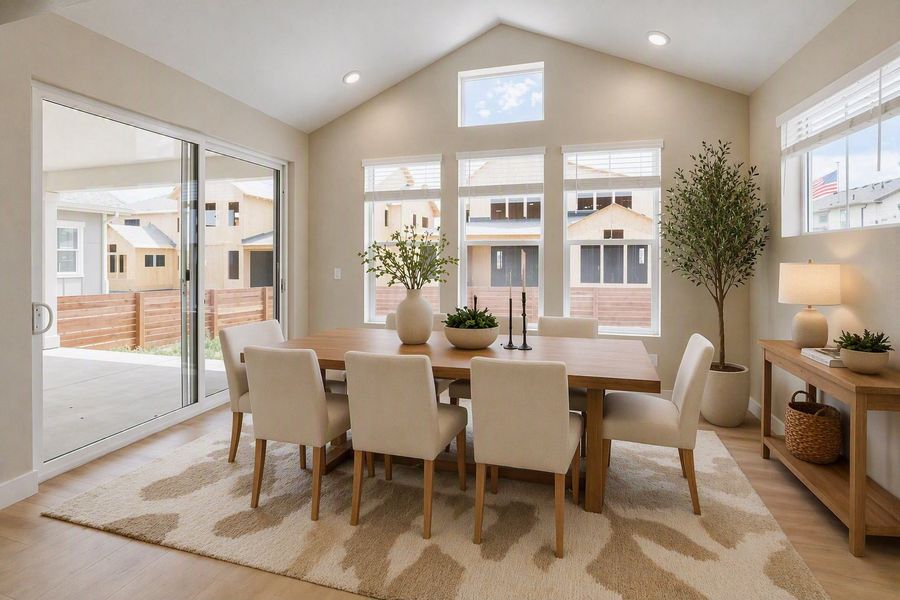 Furnished interior view inside a new home in Barefoot, Firestone (Image 3).