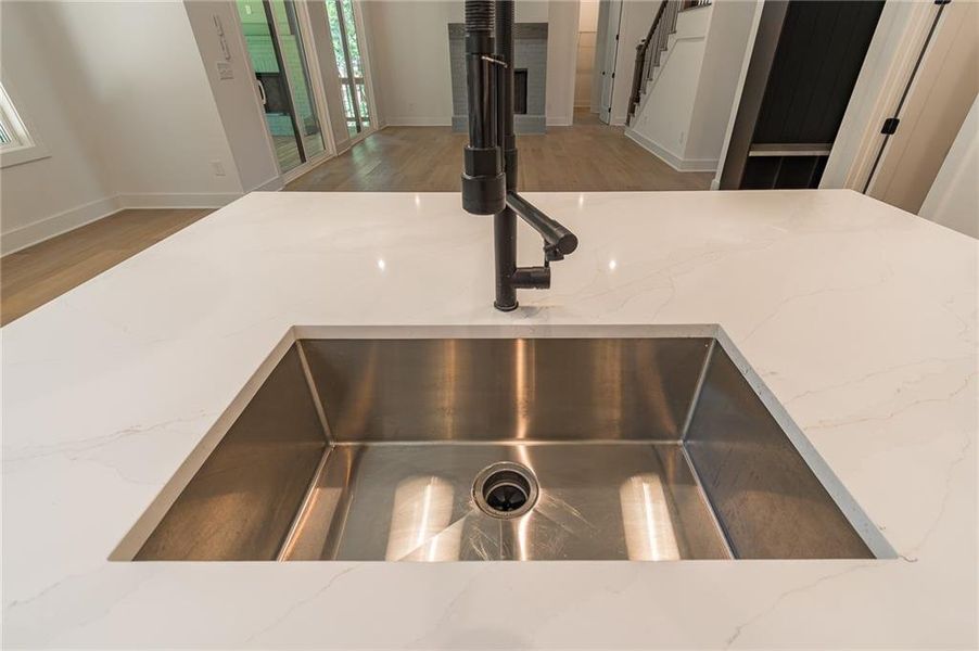 Close-up of interior finishes inside a home in , Gainesville (Image 13).