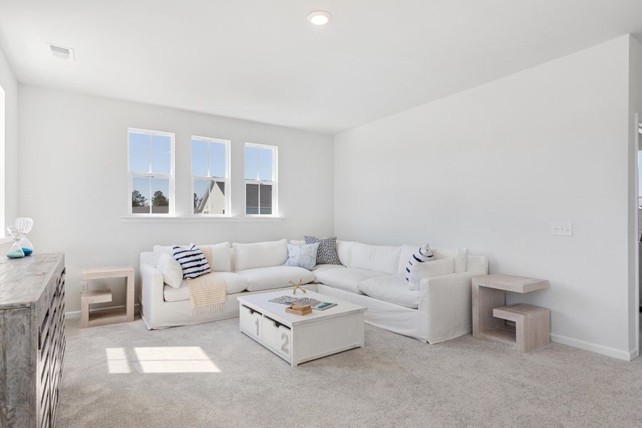 Furnished interior view inside a new home in Heron's Walk at Summers Corner, Summerville (Image 31).
