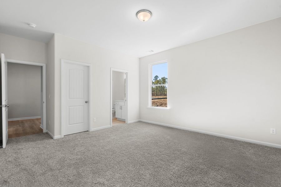 Spacious, unfurnished interior of a new home in Ramsey Landing, Rincon (Image 32). Spacious, unfurnished interior of a new home in Ramsey Landing, Rincon (Image 32).