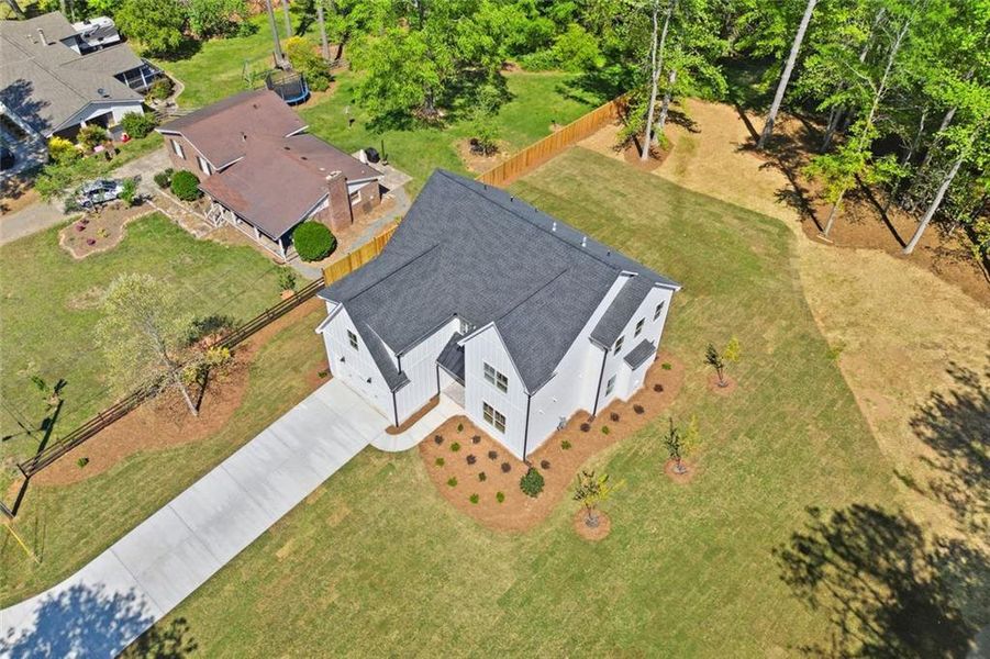 Front exterior of a new home in , Marietta, GA, highlighting curb appeal (Image 2). Front exterior of a new home in , Marietta, GA, highlighting curb appeal (Image 2).
