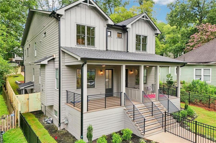Exterior details and patio area of a home in , Decatur (Image 26).
