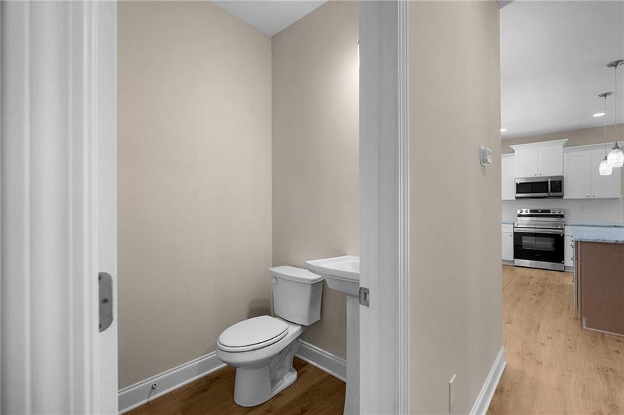 Furnished interior view inside a new home in , Calhoun (Image 6).