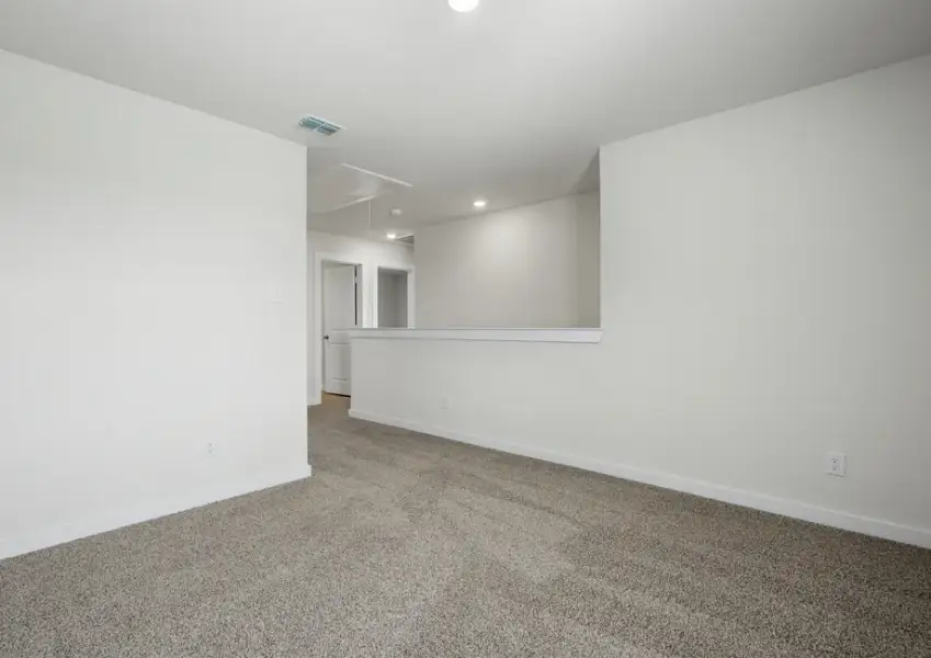 Bonus room on the second floor provides a fantastic flex space to fit your needs.