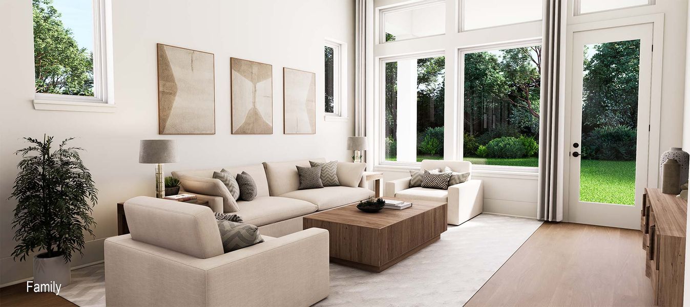 The Cleveland - Family Room The Cleveland - Family Room